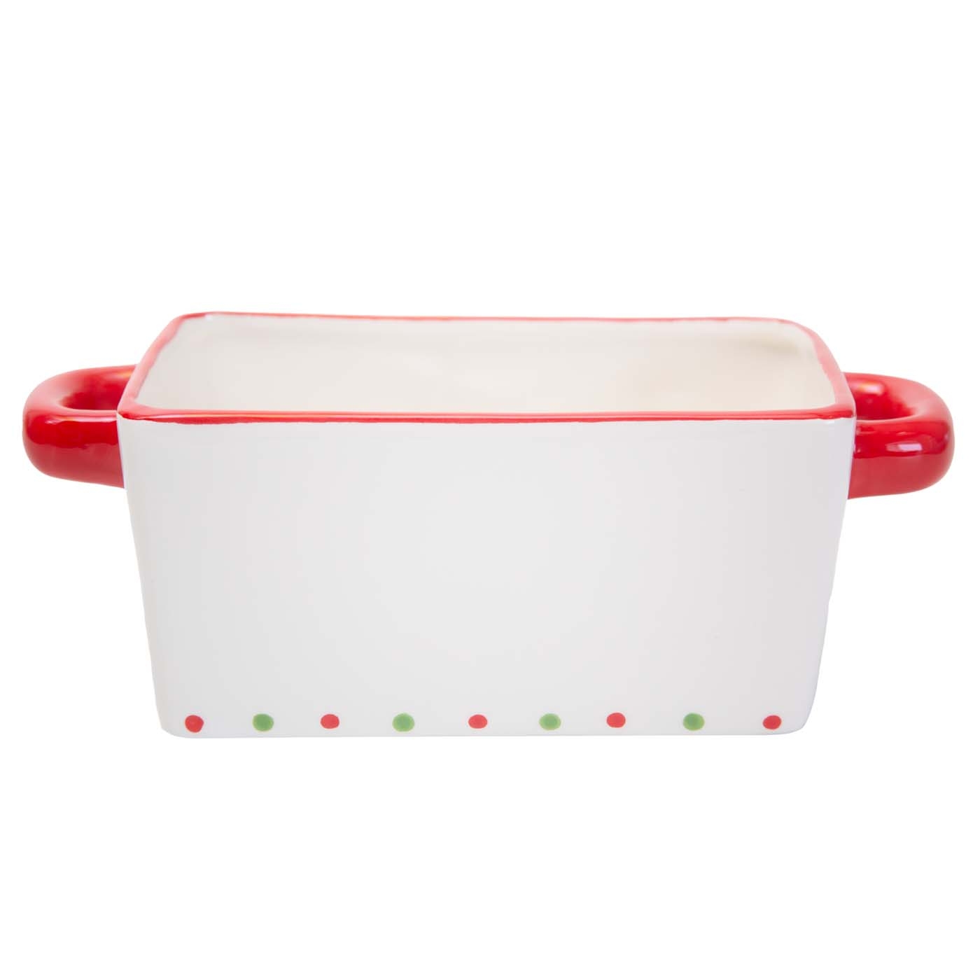 Bowl Cuadrado para Servir JOY Reno Navidad Bowl Cuadrado para Servir JOY Reno Navidad