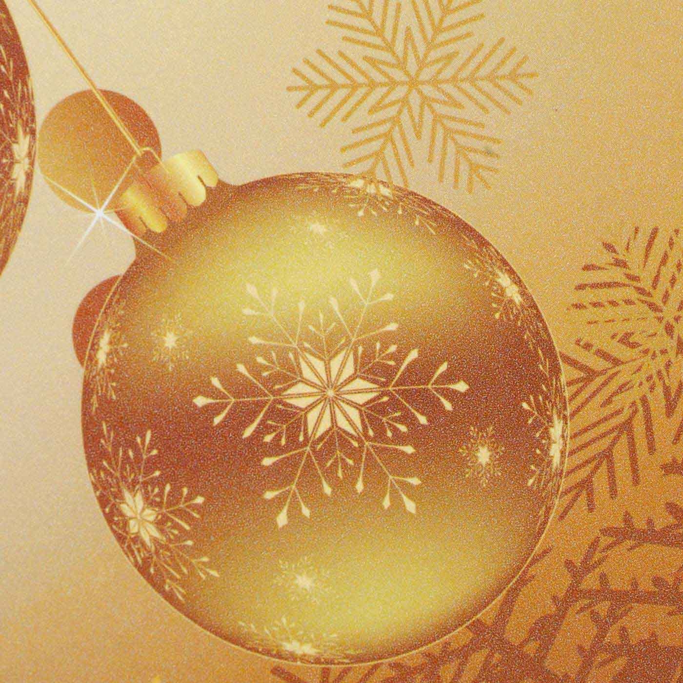 Set x 4 Individuales + 4 Portavasos JOY Bolas Doradas Navidad Set x 4 Individuales + 4 Portavasos JOY Bolas Doradas Navidad