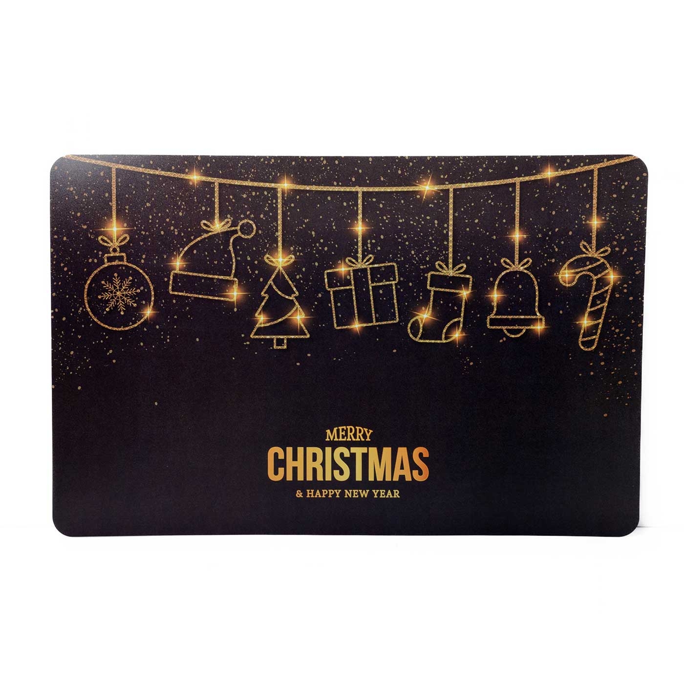 Set x 4 Individuales + 4 Portavasos JOY Feliz Navidad & Año Nuevo Set x 4 Individuales + 4 Portavasos JOY Feliz Navidad & Año Nuevo