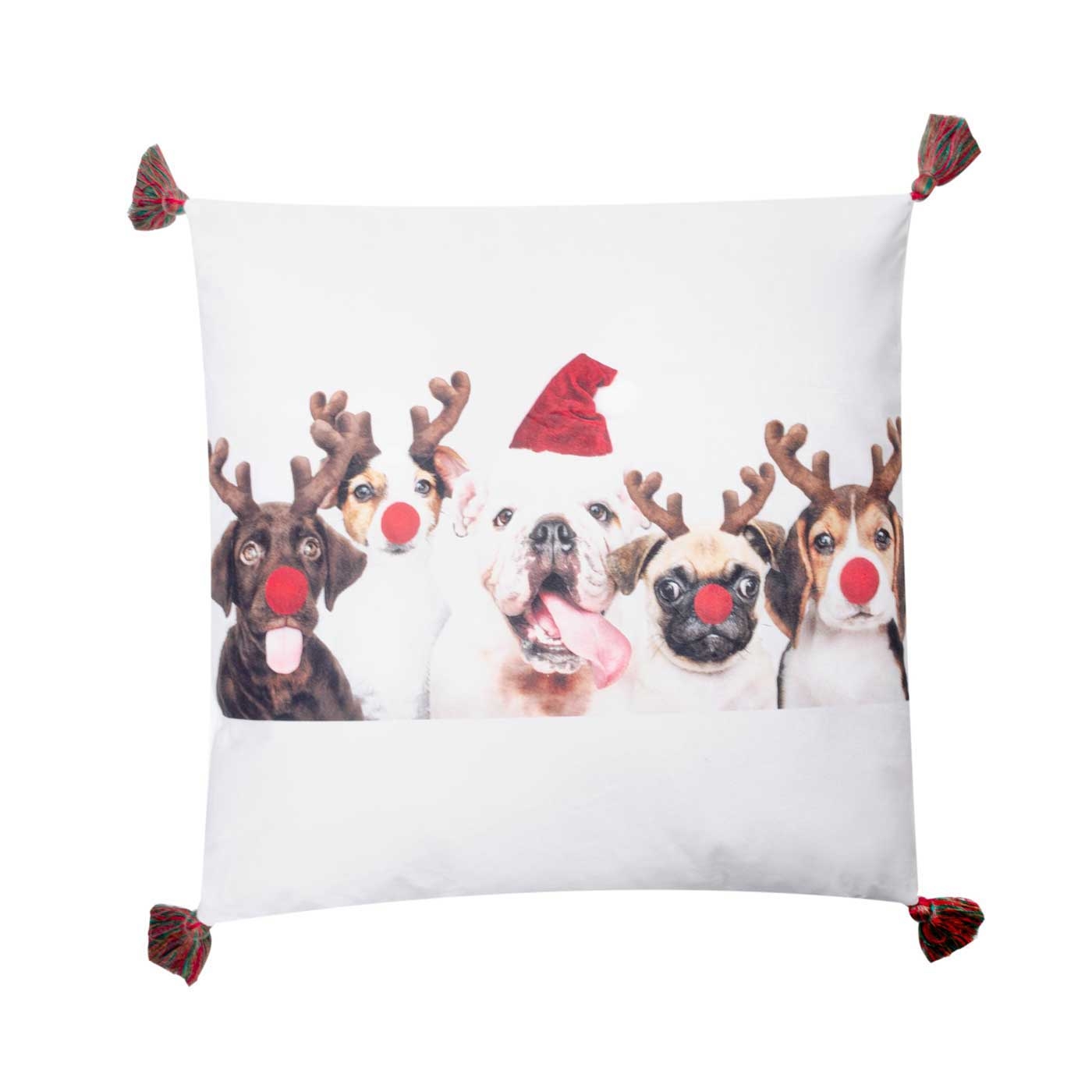 Cojín Navidad JOY Mascotas 45 x 45 cm Cojín Navidad JOY Mascotas 45 x 45 cm