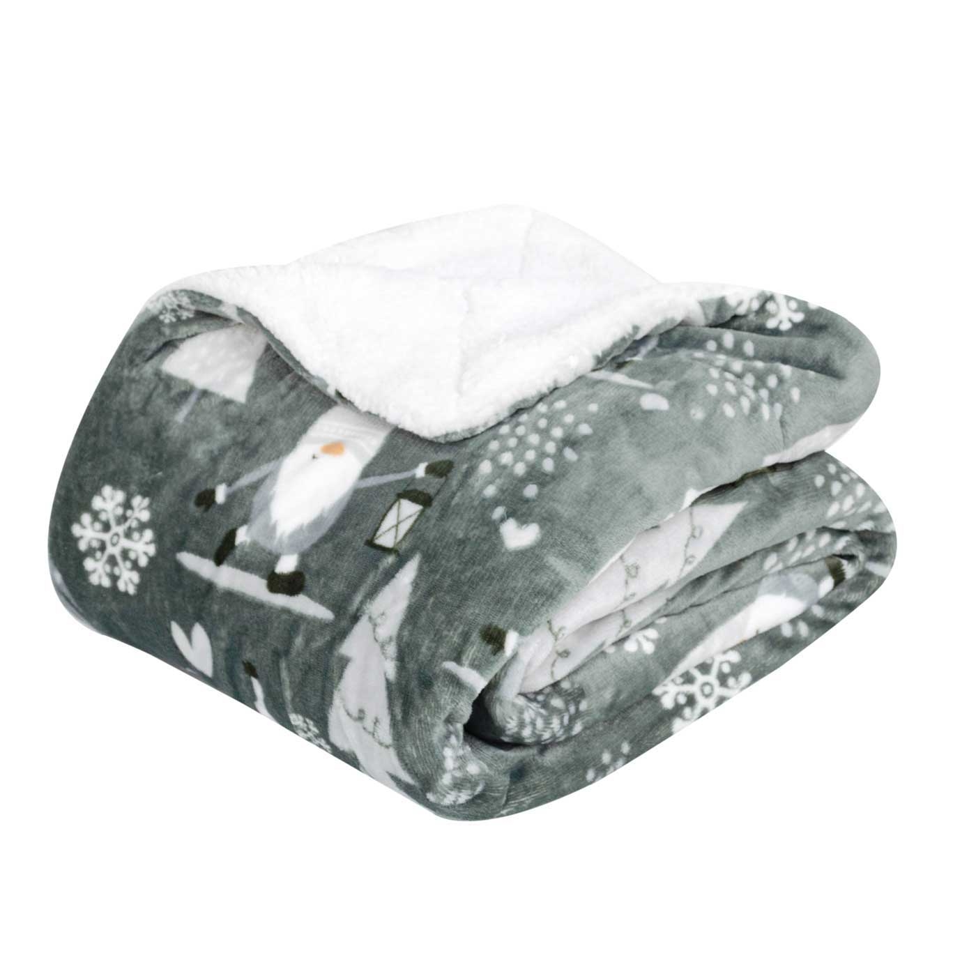 Manta Navidad JOY Sherpa Nomos 130 x 170 cm Manta Navidad JOY Sherpa Nomos 130 x 170 cm