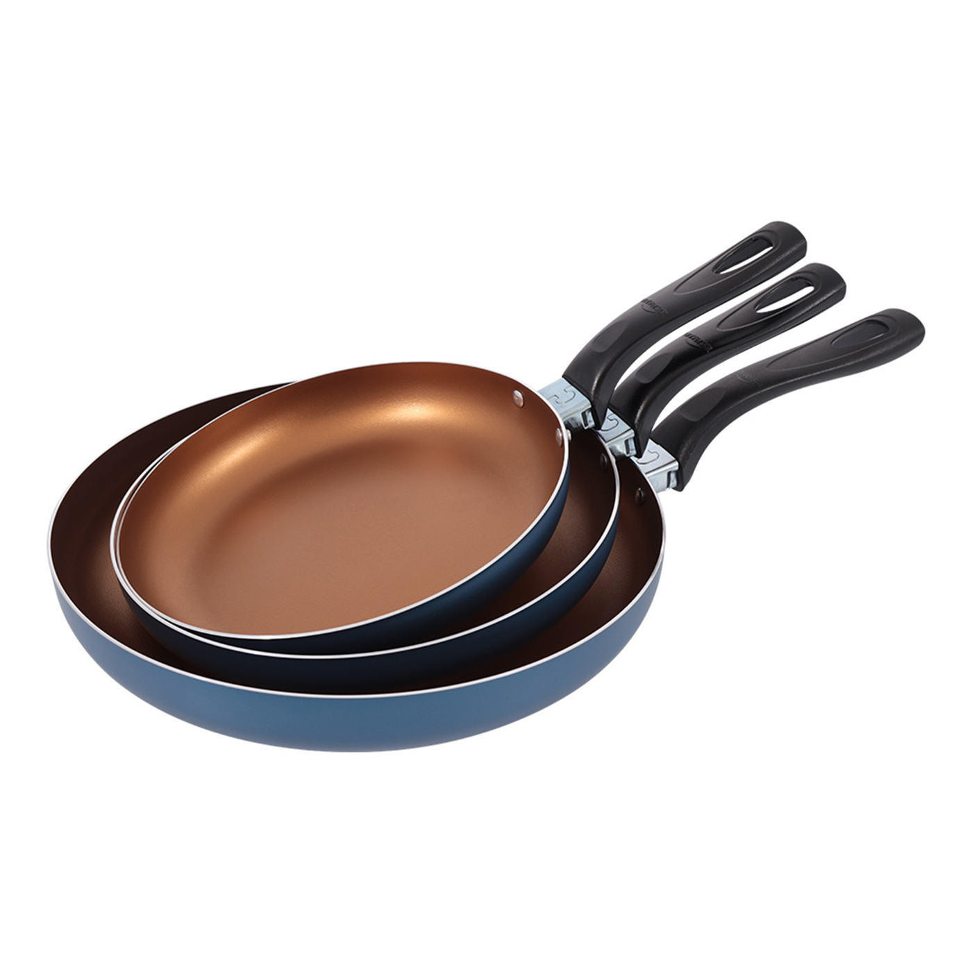 Set x 3 Sartenes 18, 20 y 24 cm UNIVERSAL Antiadherente Aliada Set x 3 Sartenes 18, 20 y 24 cm UNIVERSAL Antiadherente Aliada