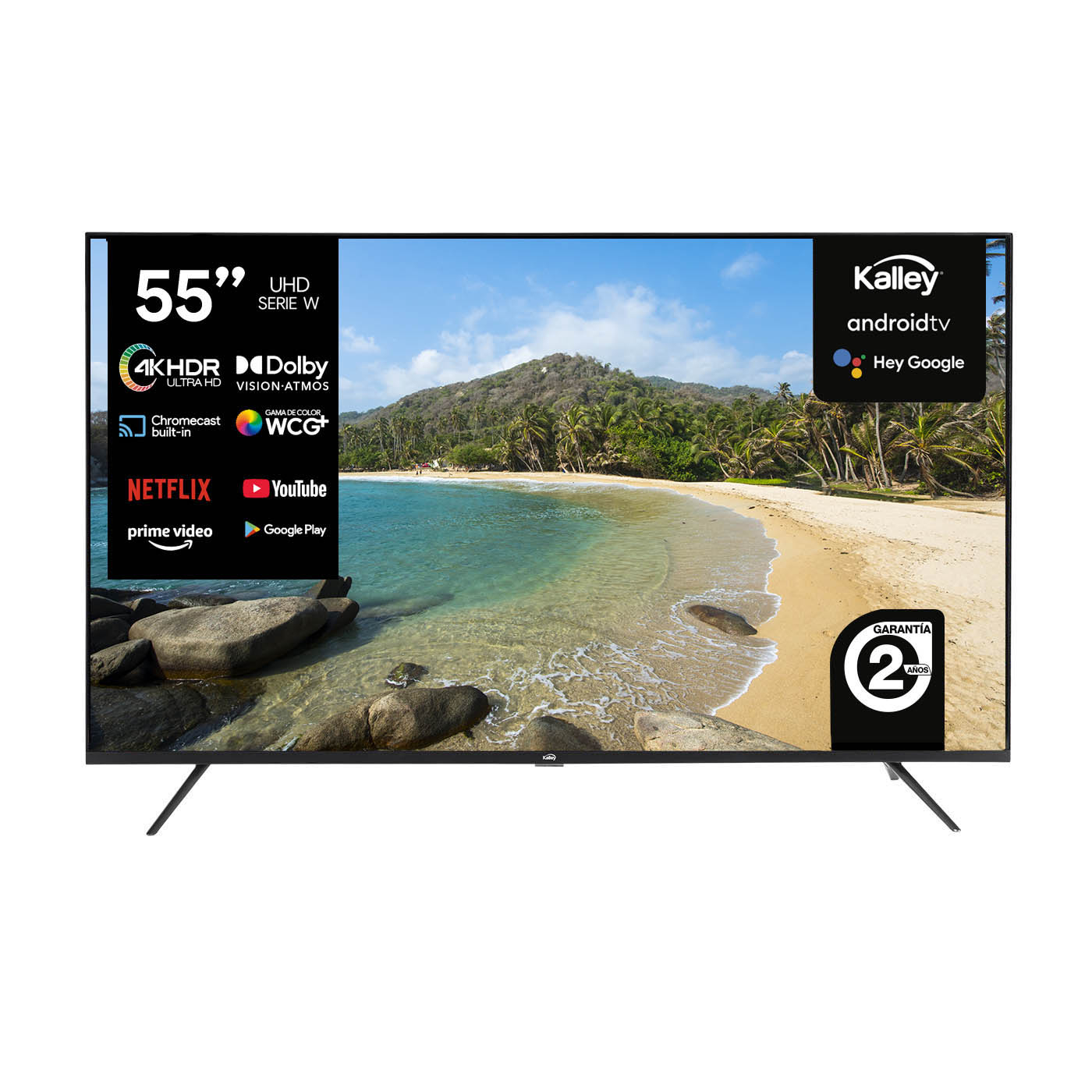 TV KALLEY 55" ATV55UHDW 4KUHD TV KALLEY 55" ATV55UHDW 4KUHD
