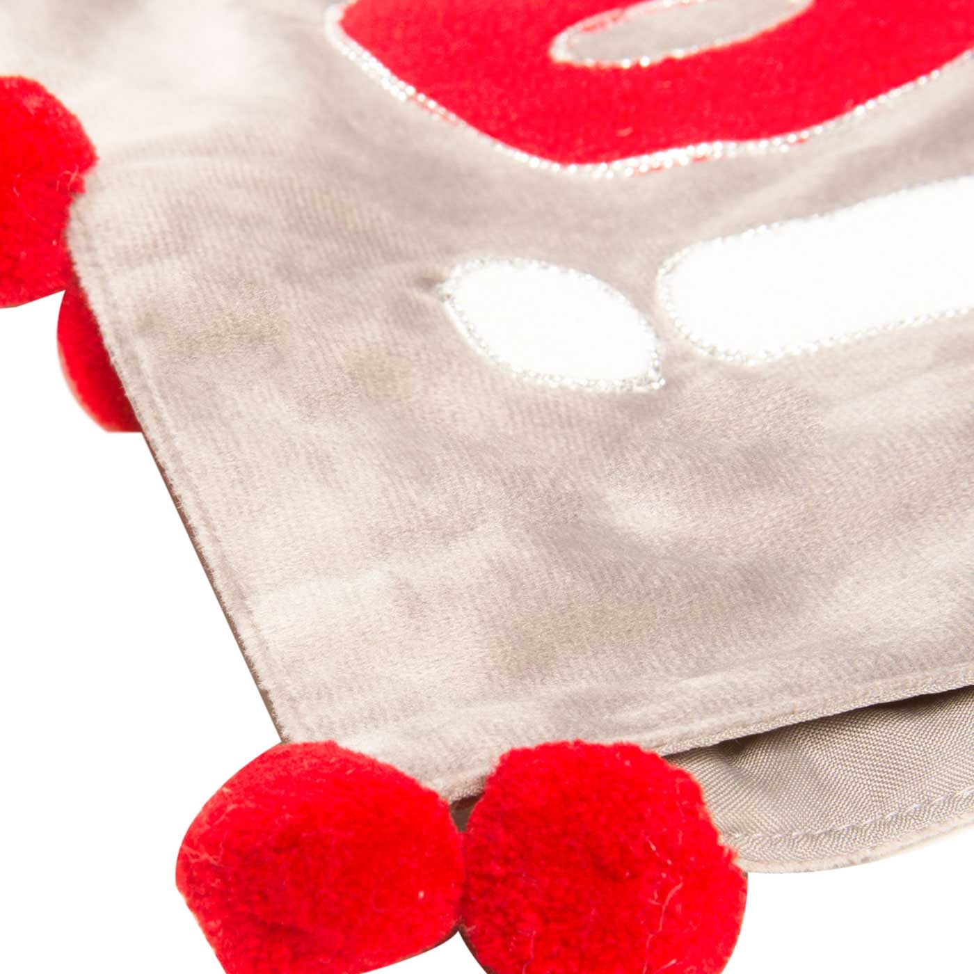 Camino de Mesa JOY "Hohoho" Navidad 35 x 180 cm Gris/Rojo Camino de Mesa JOY "Hohoho" Navidad 35 x 180 cm Gris/Rojo