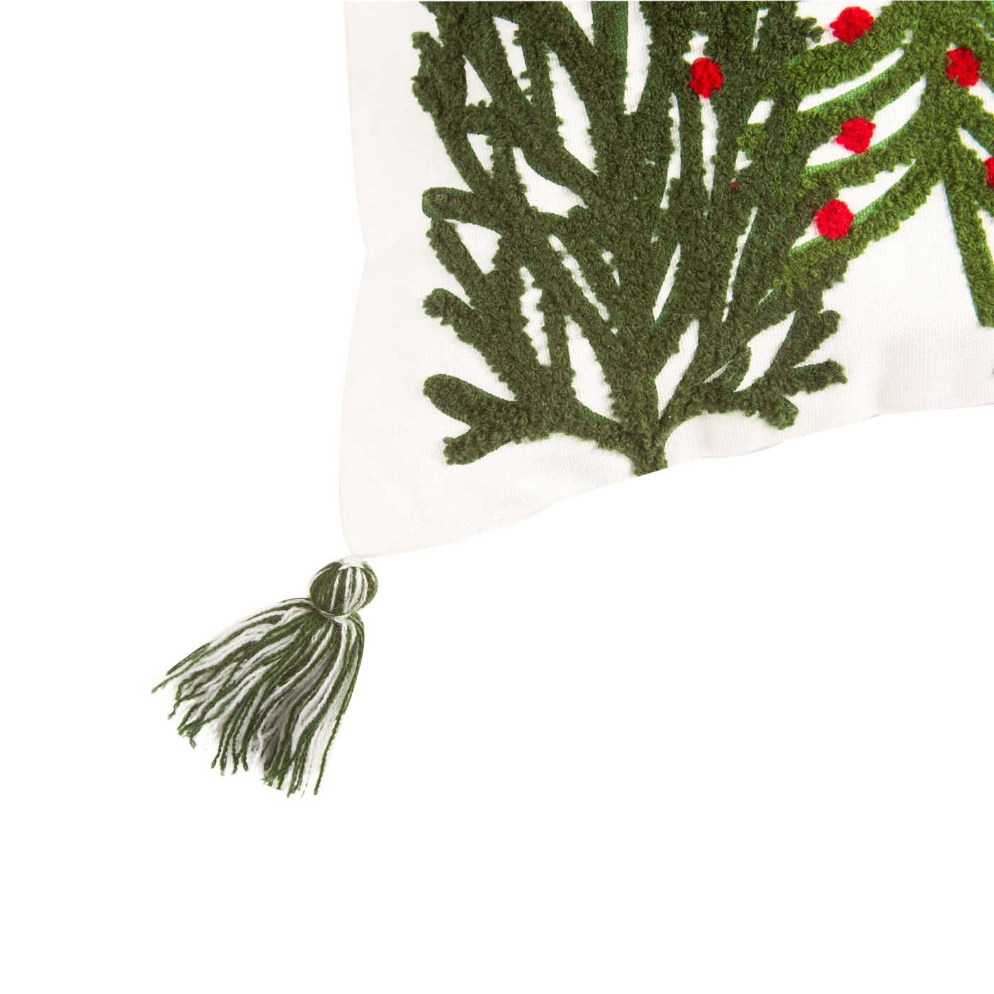 Cojín Decorativo JOY Bosque Navidad 35 x 55 cm Rojo/Verde Cojín Decorativo JOY Bosque Navidad 35 x 55 cm Rojo/Verde