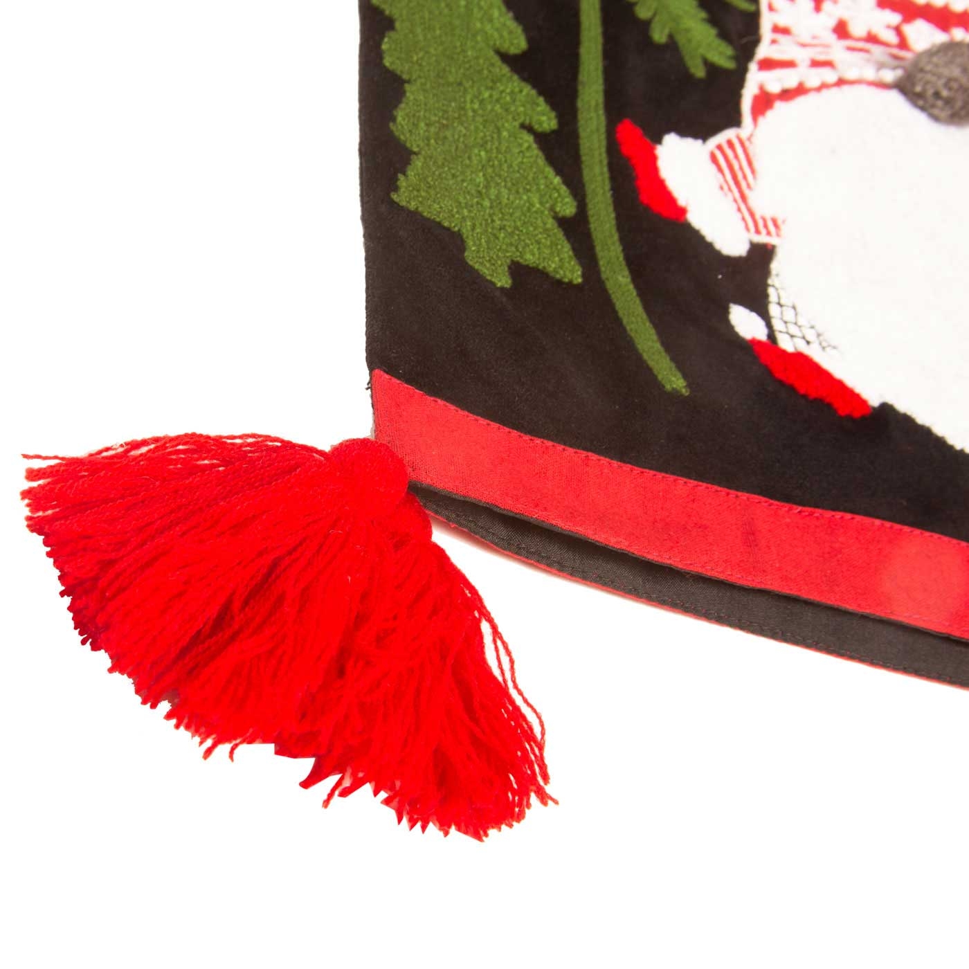 Camino de Mesa JOY Papa Noel Navidad 35 x 180 cm Negro Camino de Mesa JOY Papa Noel Navidad 35 x 180 cm Negro