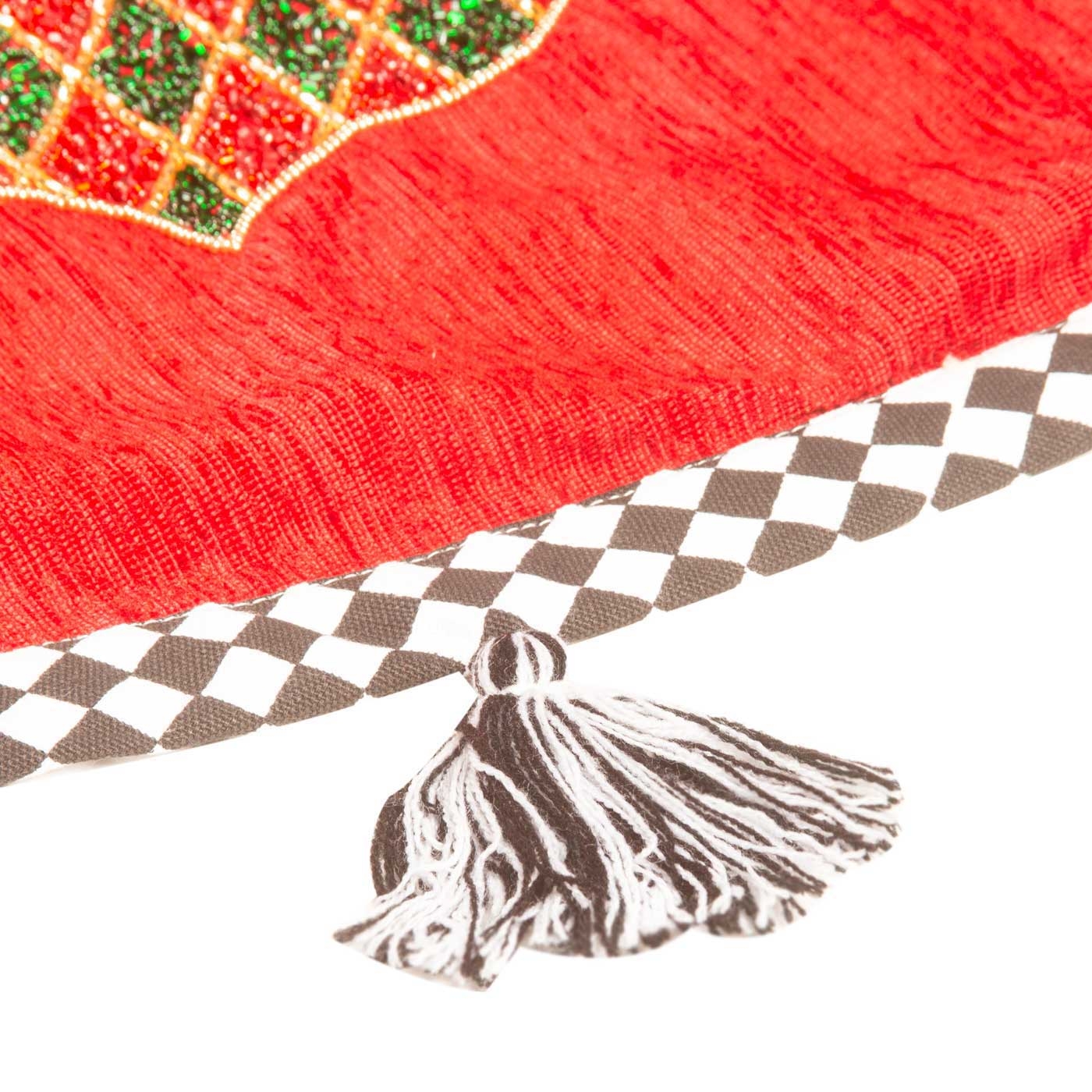 Pie de Árbol JOY Merry Xmas 110 cm Rojo Pie de Árbol JOY Merry Xmas 110 cm Rojo