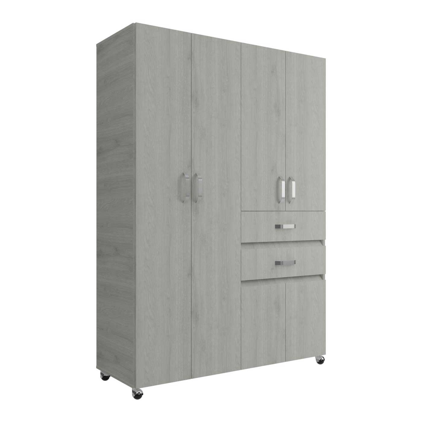 Armario Clóset MADERKIT Nova 140 cm Ceniza Armario Clóset MADERKIT Nova 140 cm Ceniza