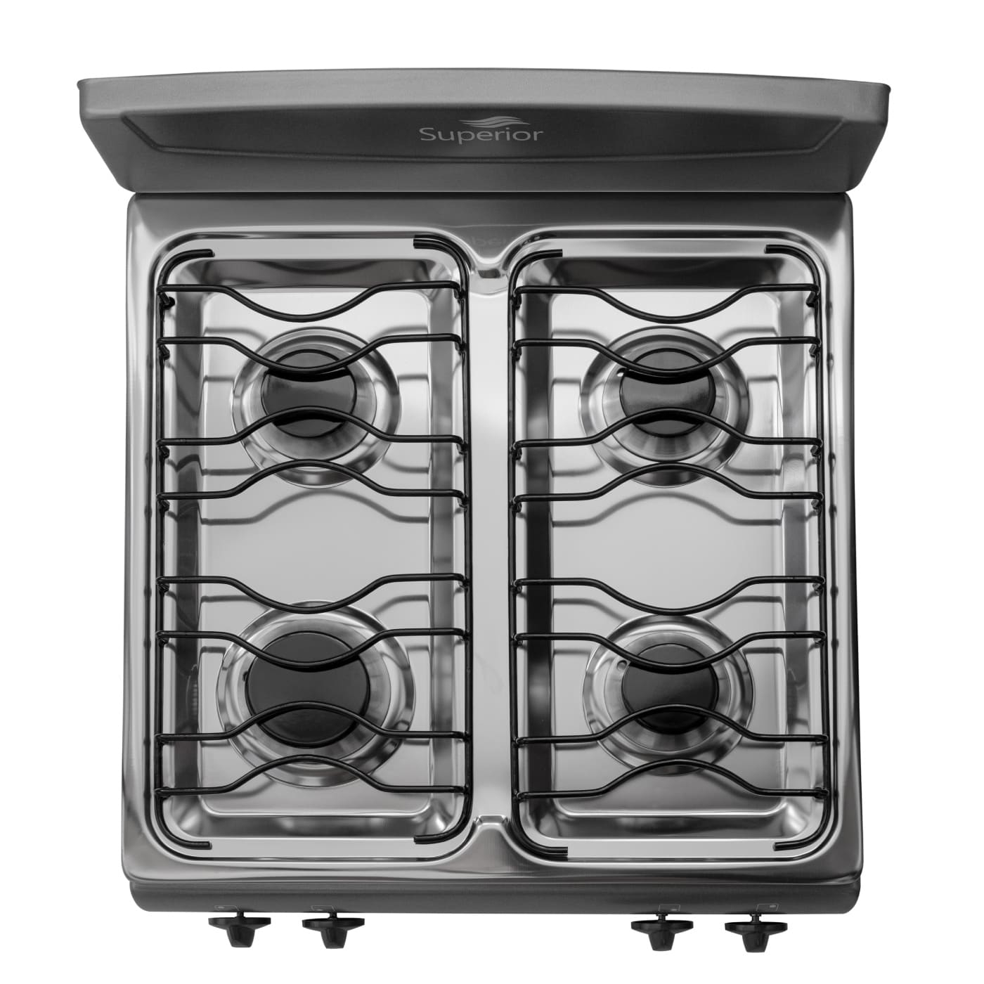 Estufa de Mesa SUPERIOR 4 Puestos Gas Natural 7053 Gris Estufa de Mesa SUPERIOR 4 Puestos Gas Natural 7053 Gris