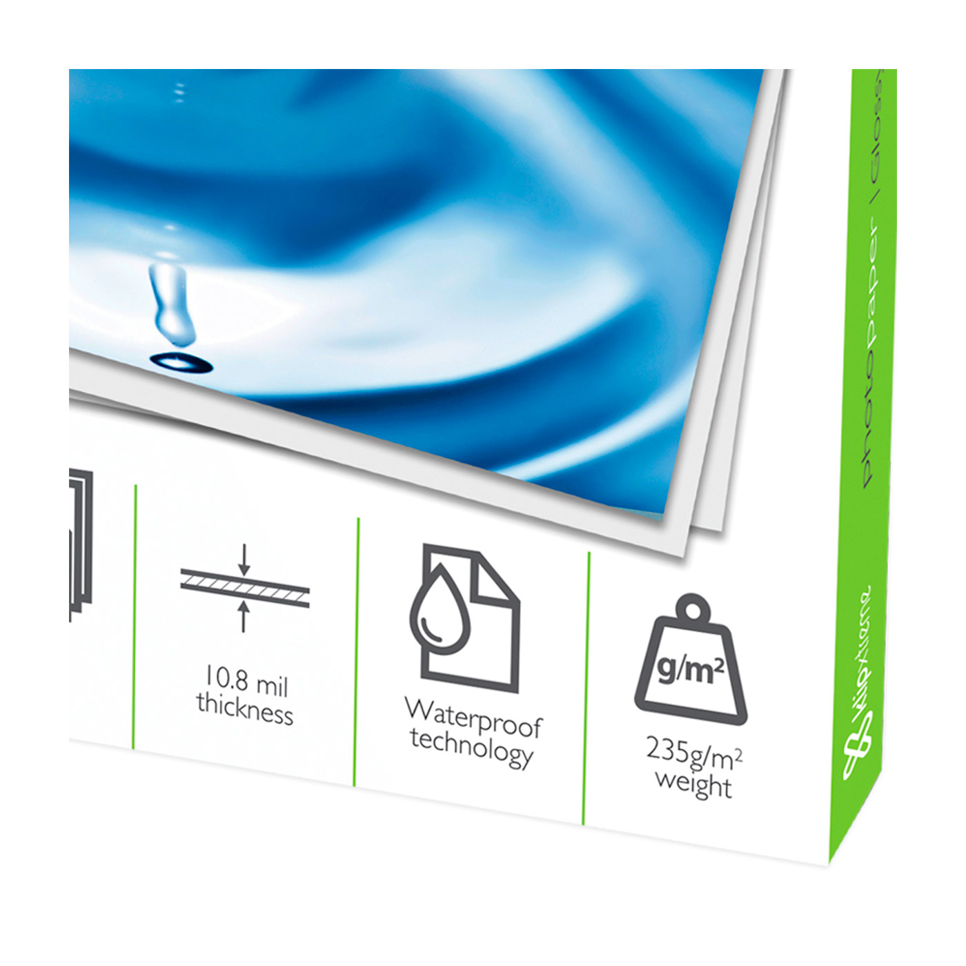 Papel KLIP XTREME fotográfico Resistente Agua 10.16 x 15.24cm Papel KLIP XTREME fotográfico Resistente Agua 10.16 x 15.24cm