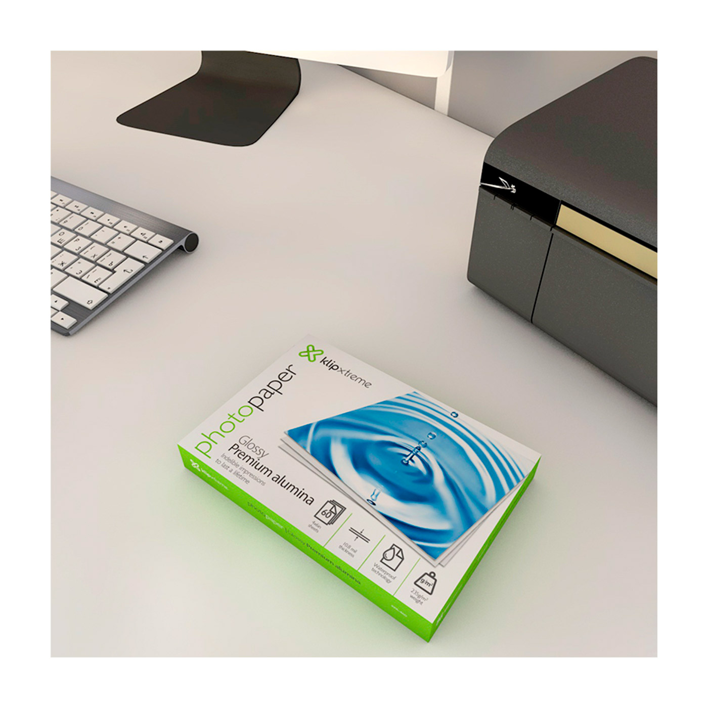 Papel KLIP XTREME fotográfico Resistente Agua 10.16 x 15.24cm Papel KLIP XTREME fotográfico Resistente Agua 10.16 x 15.24cm