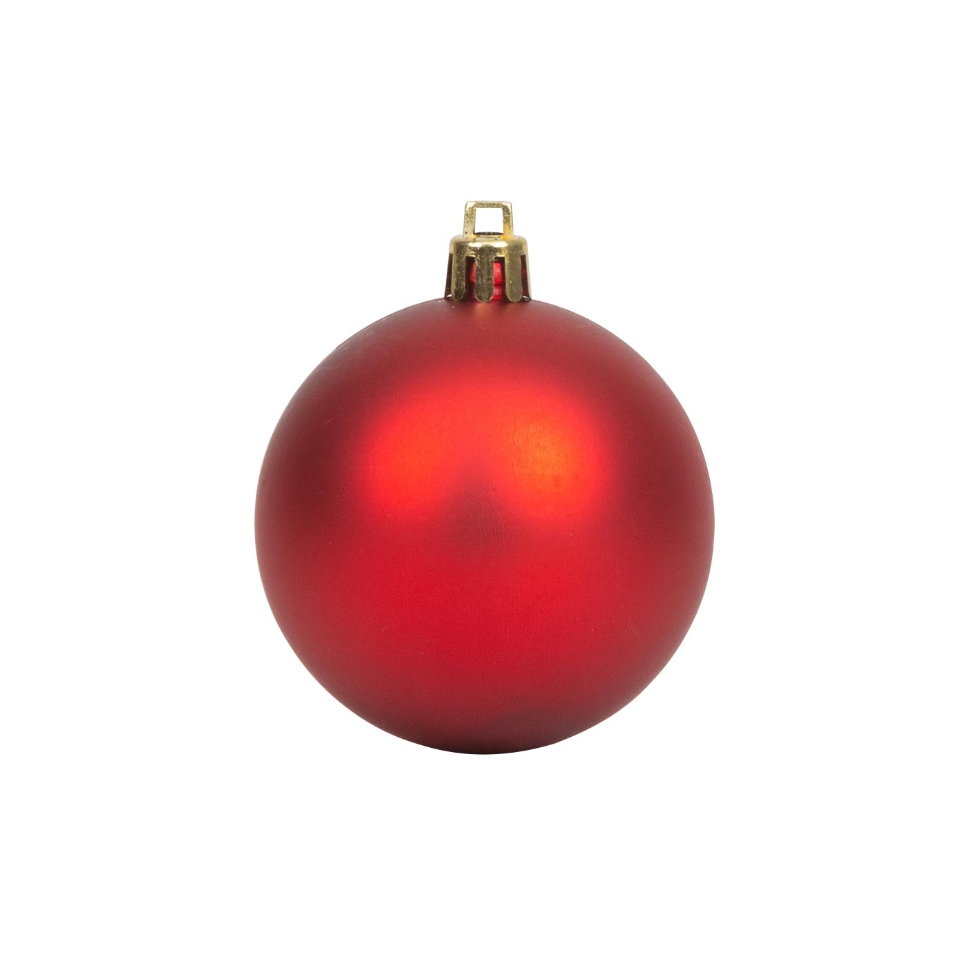 Bolas de Navidad JOY Rojo Mate Set x 6 - 6 cm Bolas de Navidad JOY Rojo Mate Set x 6 - 6 cm