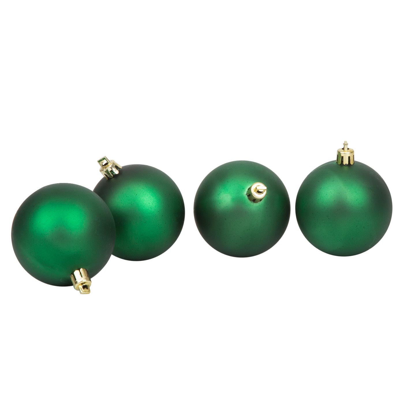 Bolas de Navidad JOY Verde Mate Set x 6 - 6 cm Bolas de Navidad JOY Verde Mate Set x 6 - 6 cm