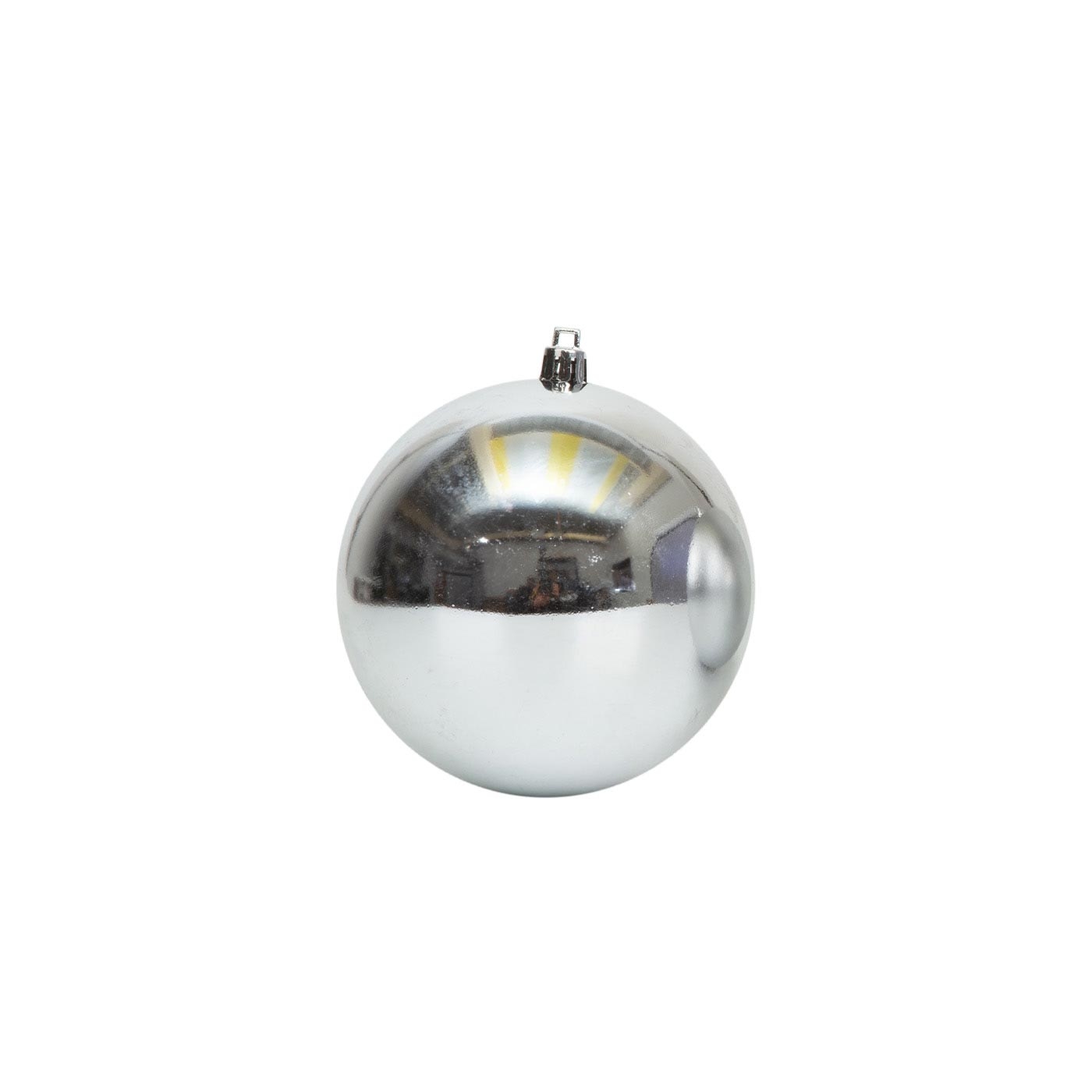 Bolas de Navidad JOY Plateado Brillante/Mate Set x 2 - 10 cm Bolas de Navidad JOY Plateado Brillante/Mate Set x 2 - 10 cm