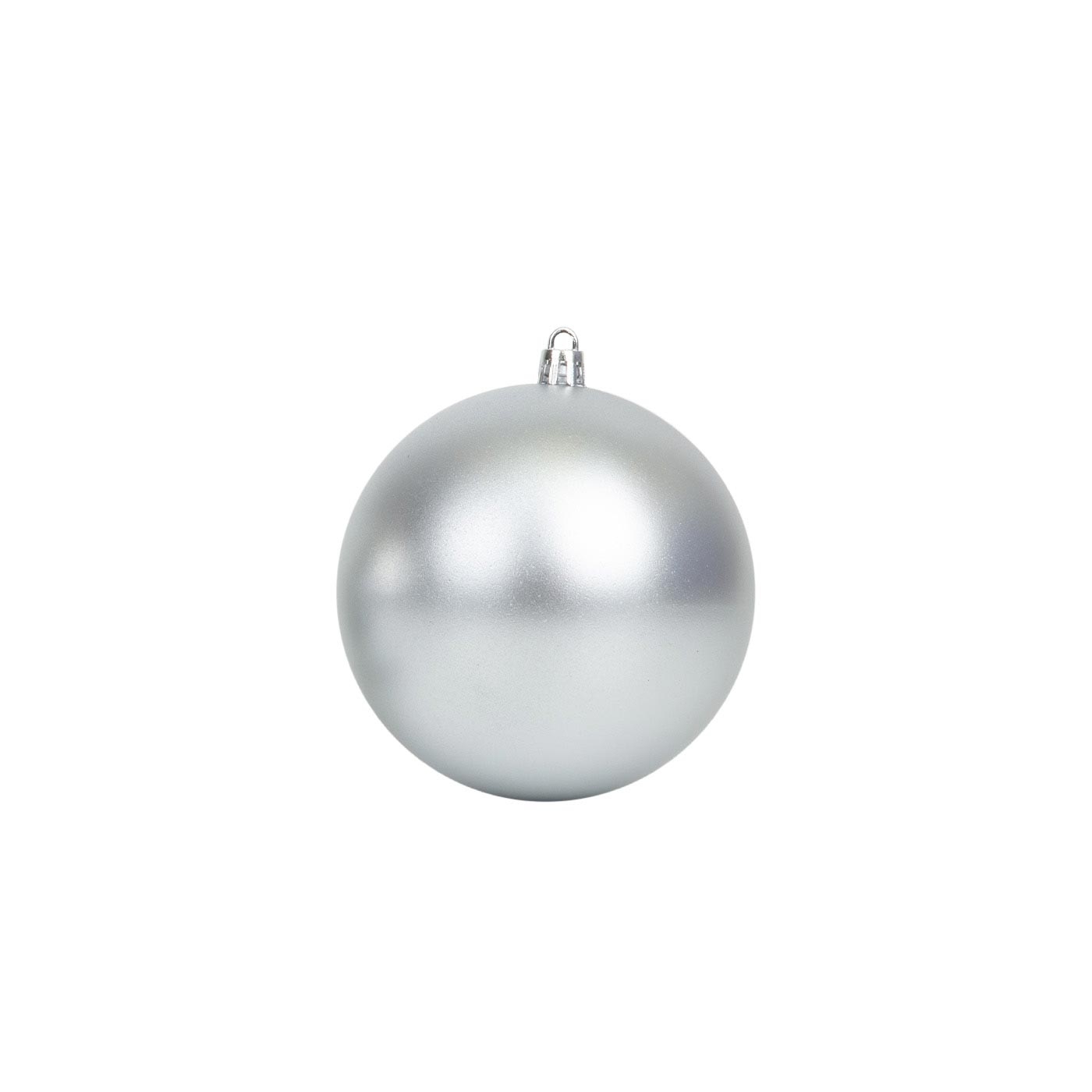 Bolas de Navidad JOY Plateado Brillante/Mate Set x 2 - 10 cm Bolas de Navidad JOY Plateado Brillante/Mate Set x 2 - 10 cm