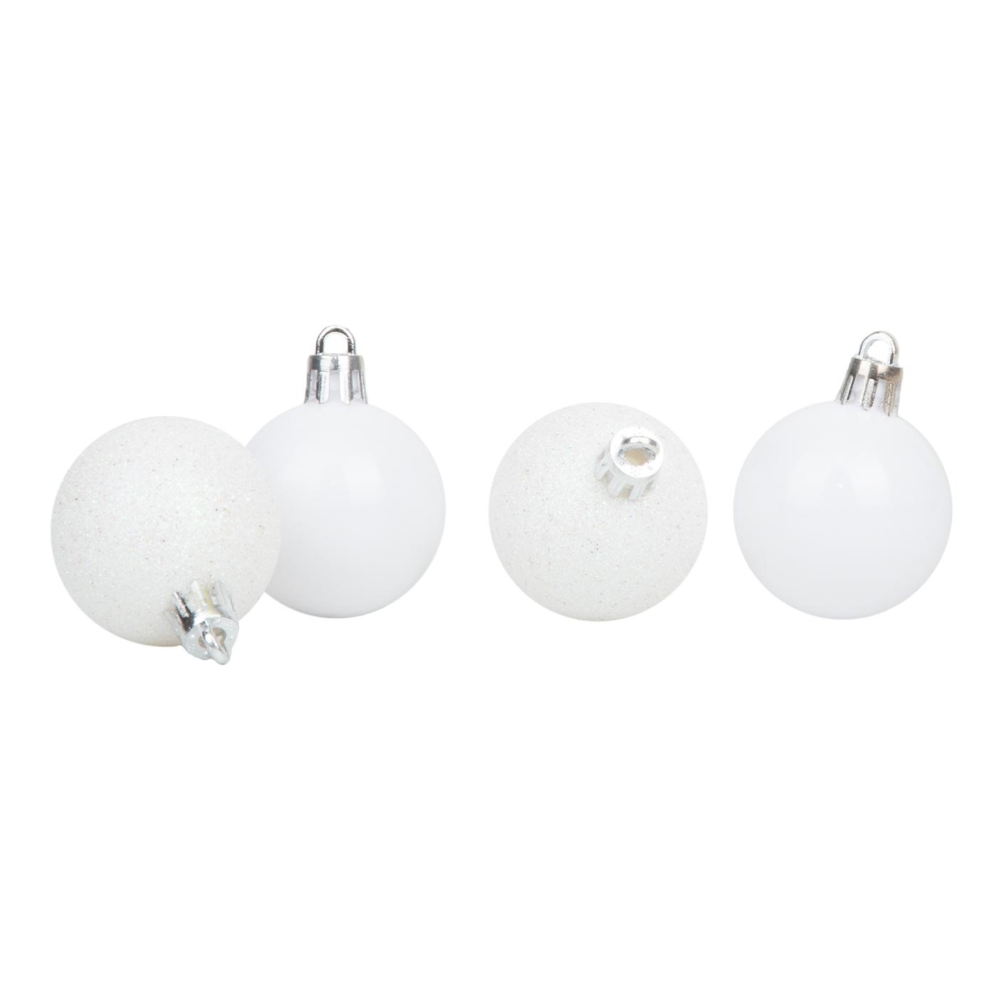 Bolas de Navidad JOY Blanco Set x 16 - 4 cm Bolas de Navidad JOY Blanco Set x 16 - 4 cm