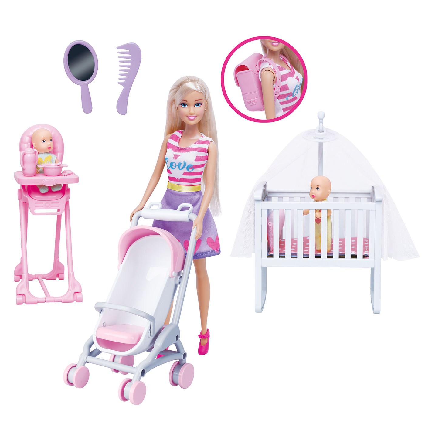 Set de Muñeca con Niños y Accesorios ANLILY Set de Muñeca con Niños y Accesorios ANLILY