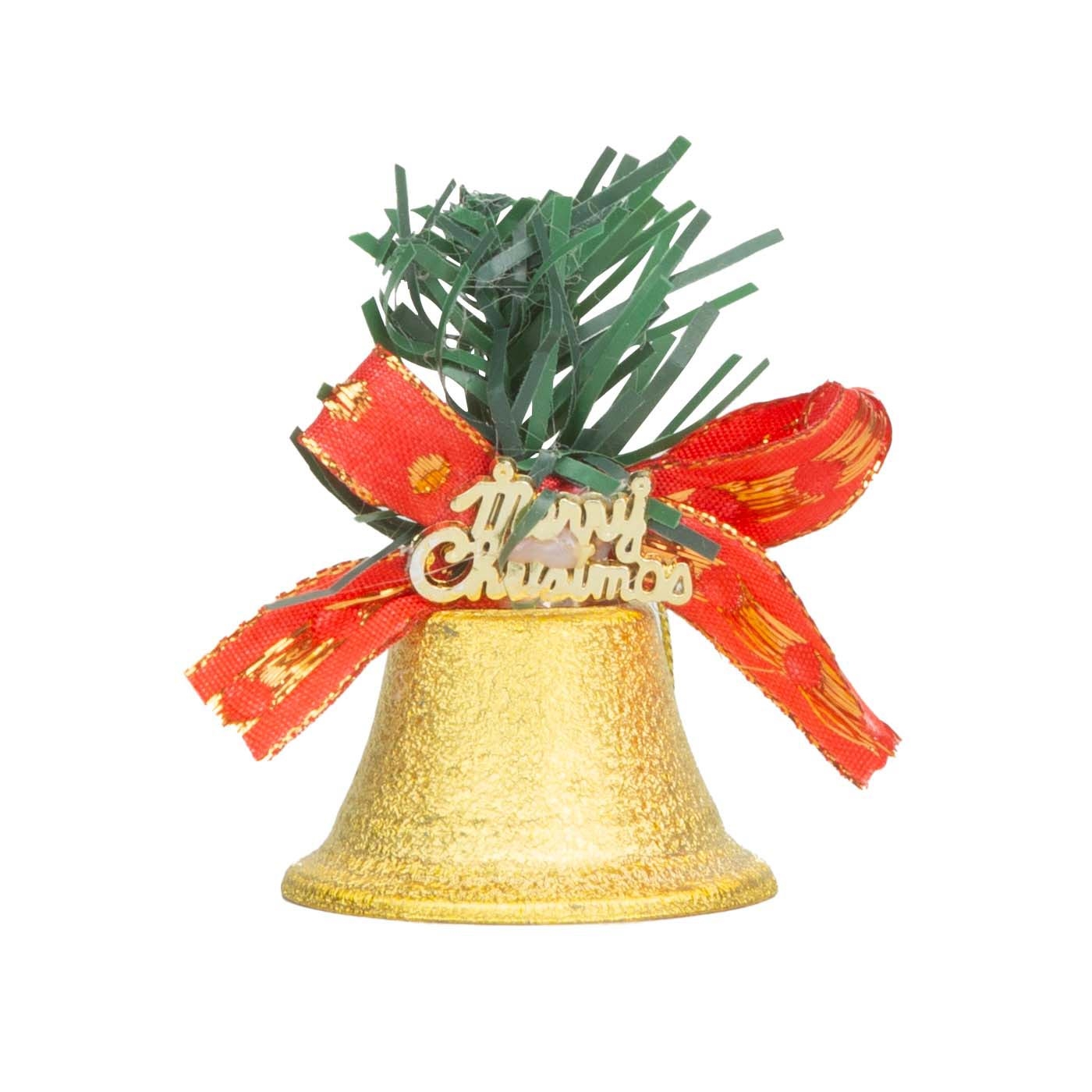 Adorno Navideño Colgante JOY Campanas Doradas Set x 6 Adorno Navideño Colgante JOY Campanas Doradas Set x 6