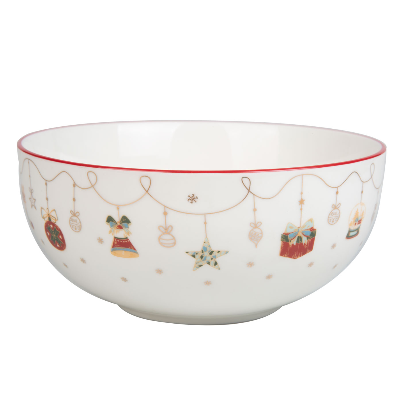 Ensaladera FREE HOME Navidad 22 cm - 2300 ml Ensaladera FREE HOME Navidad 22 cm - 2300 ml