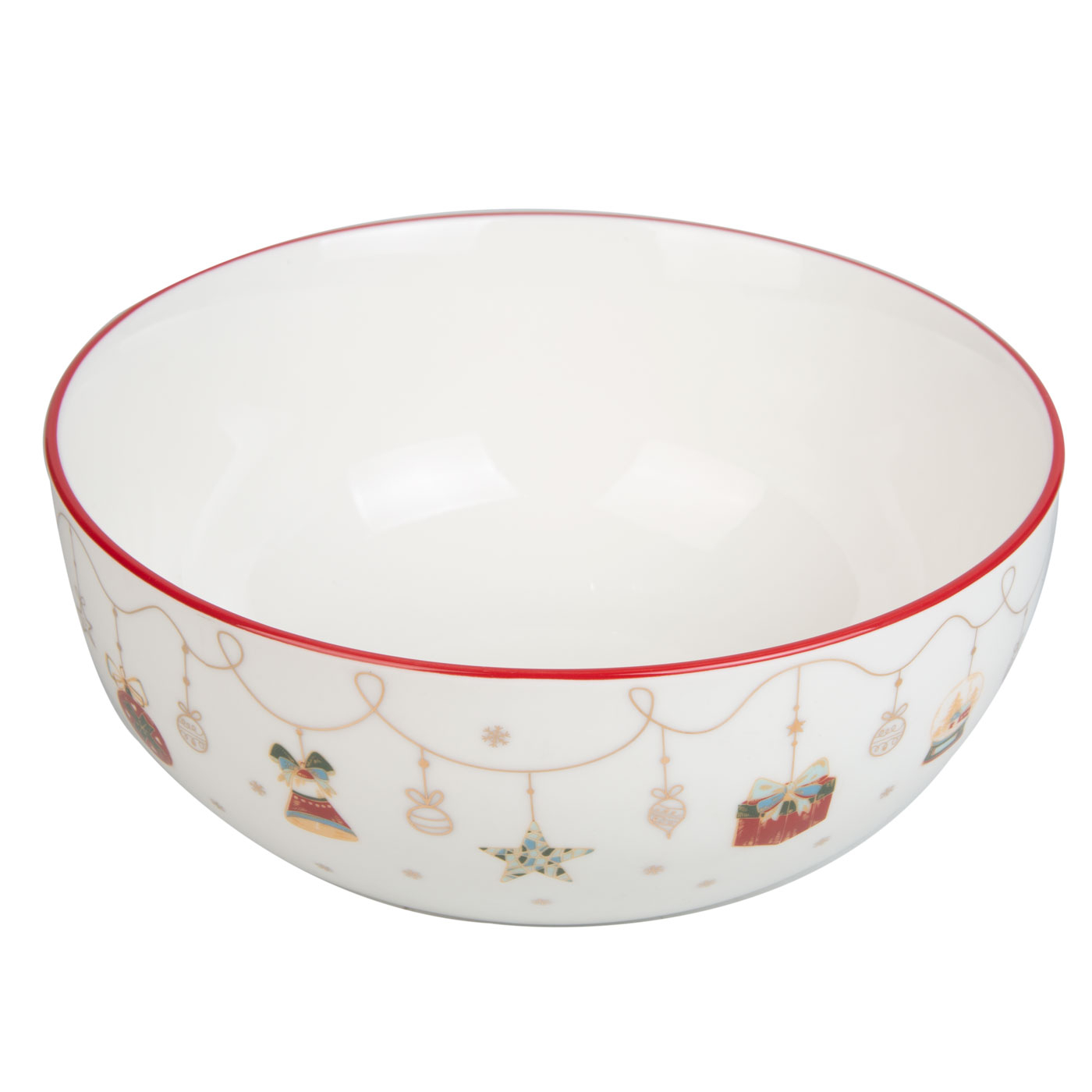 Ensaladera FREE HOME Navidad 22 cm - 2300 ml Ensaladera FREE HOME Navidad 22 cm - 2300 ml