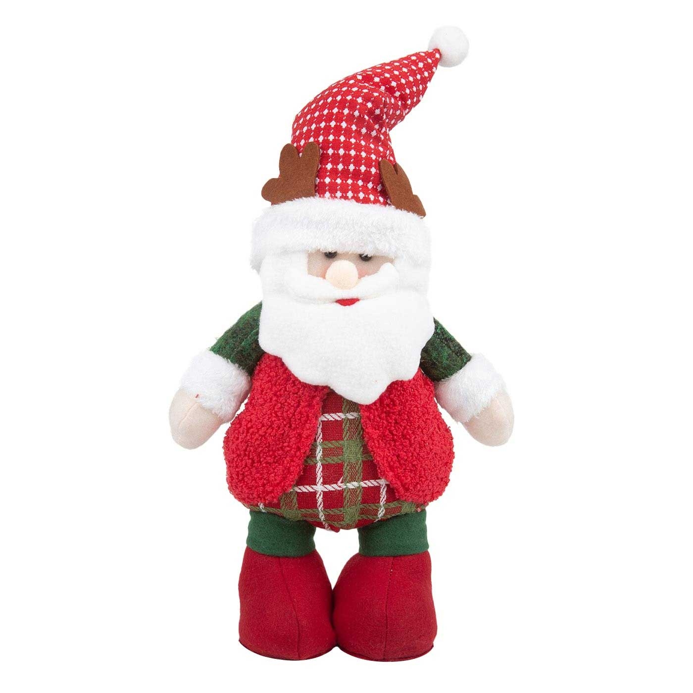 Muñeco Papá Noel JOY con Gorro 40 cm Muñeco Papá Noel JOY con Gorro 40 cm