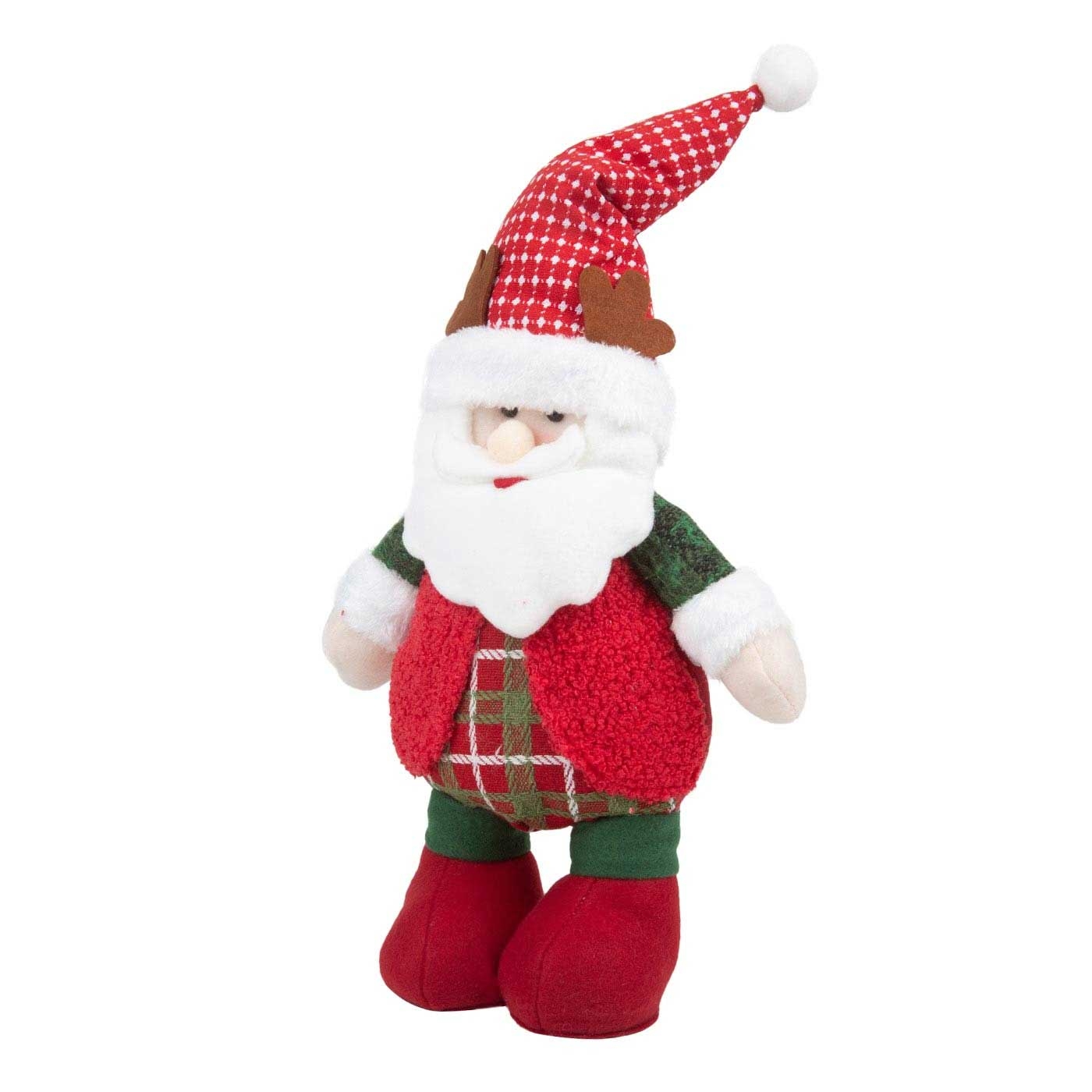 Muñeco Papá Noel JOY con Gorro 40 cm Muñeco Papá Noel JOY con Gorro 40 cm