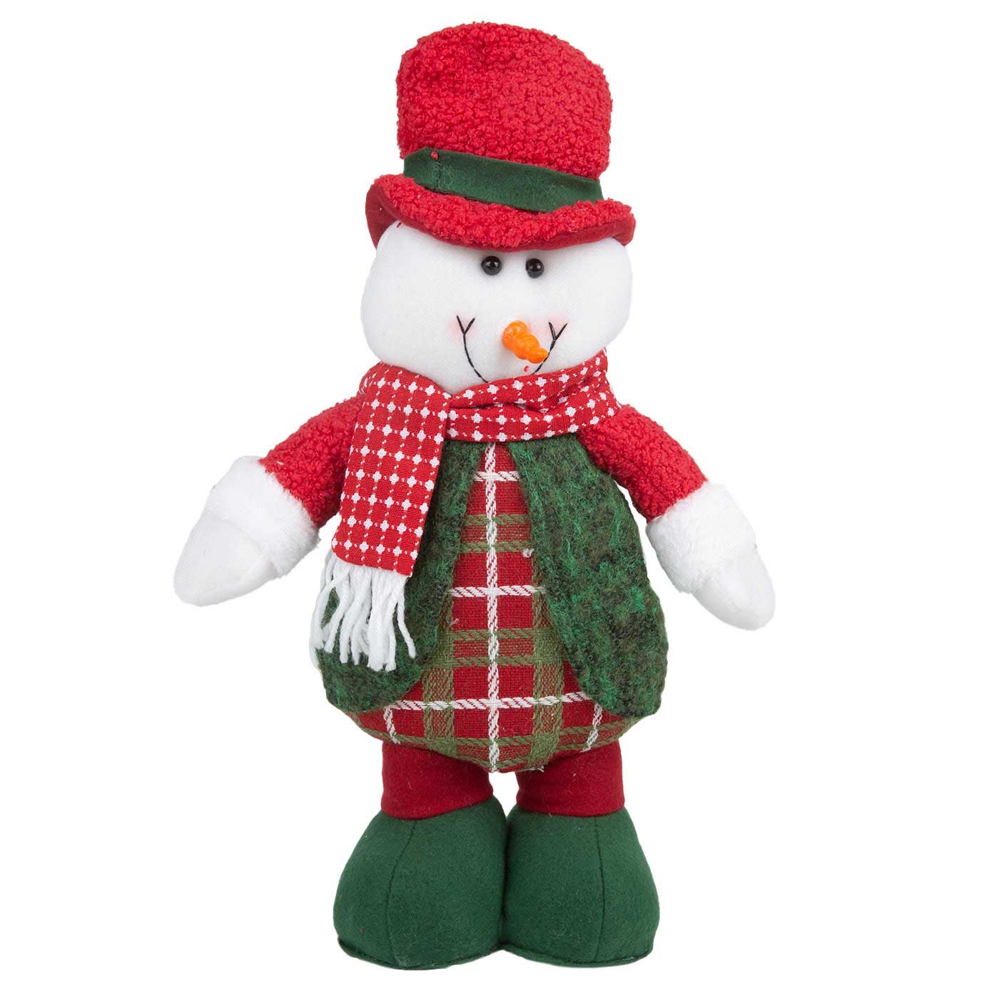 Muñeco Hombre de Nieve JOY con Bufanda y Sombrero 40 cm Muñeco Hombre de Nieve JOY con Bufanda y Sombrero 40 cm