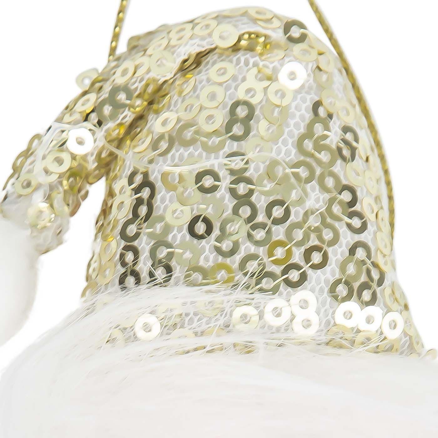 Adorno Navideño JOY Colgante Hombre de Nieve Bufanda Tejida 12.5 cm Adorno Navideño JOY Colgante Hombre de Nieve Bufanda Tejida 12.5 cm