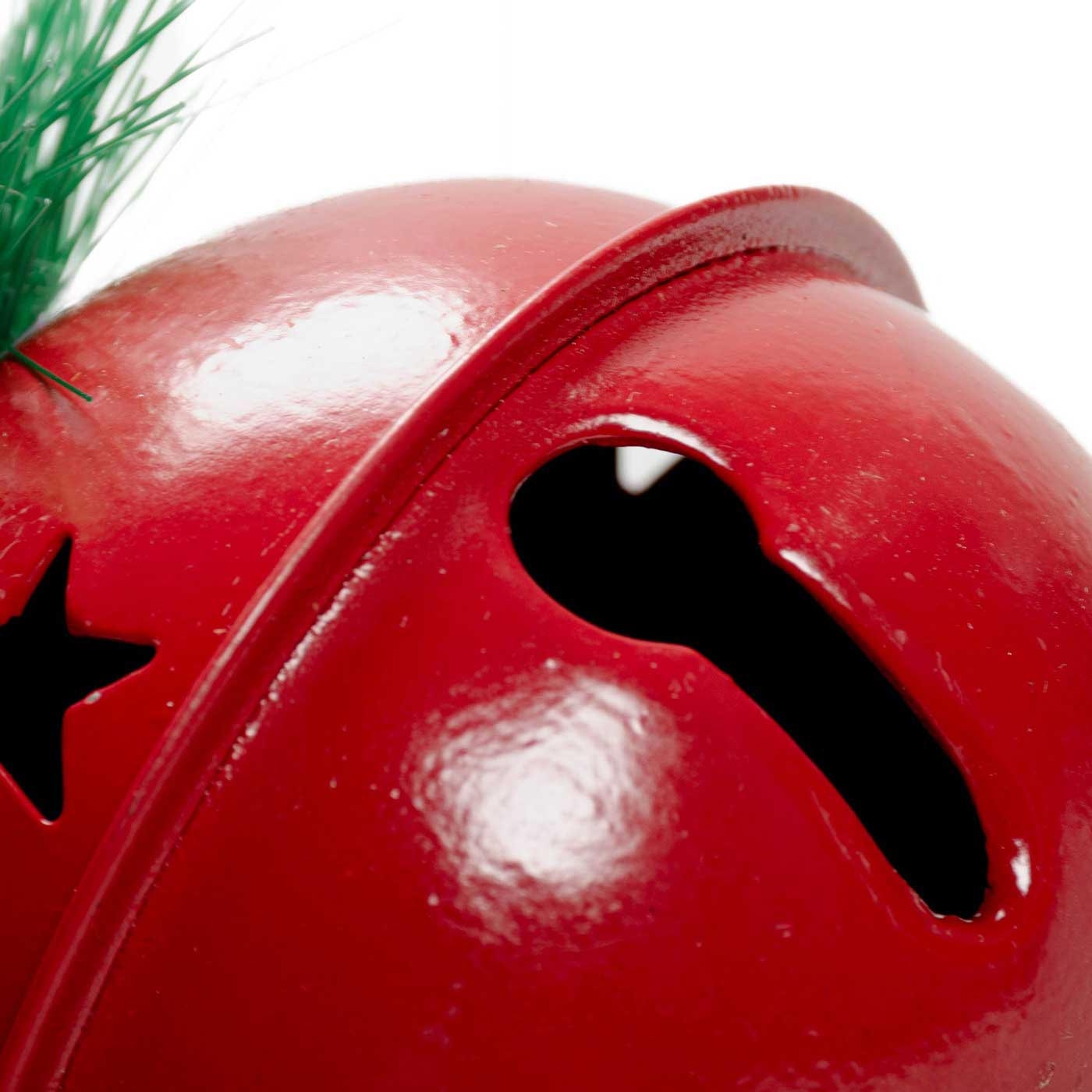 Bola de Navidad JOY Cascabel Rojo Metal 8 cm Bola de Navidad JOY Cascabel Rojo Metal 8 cm