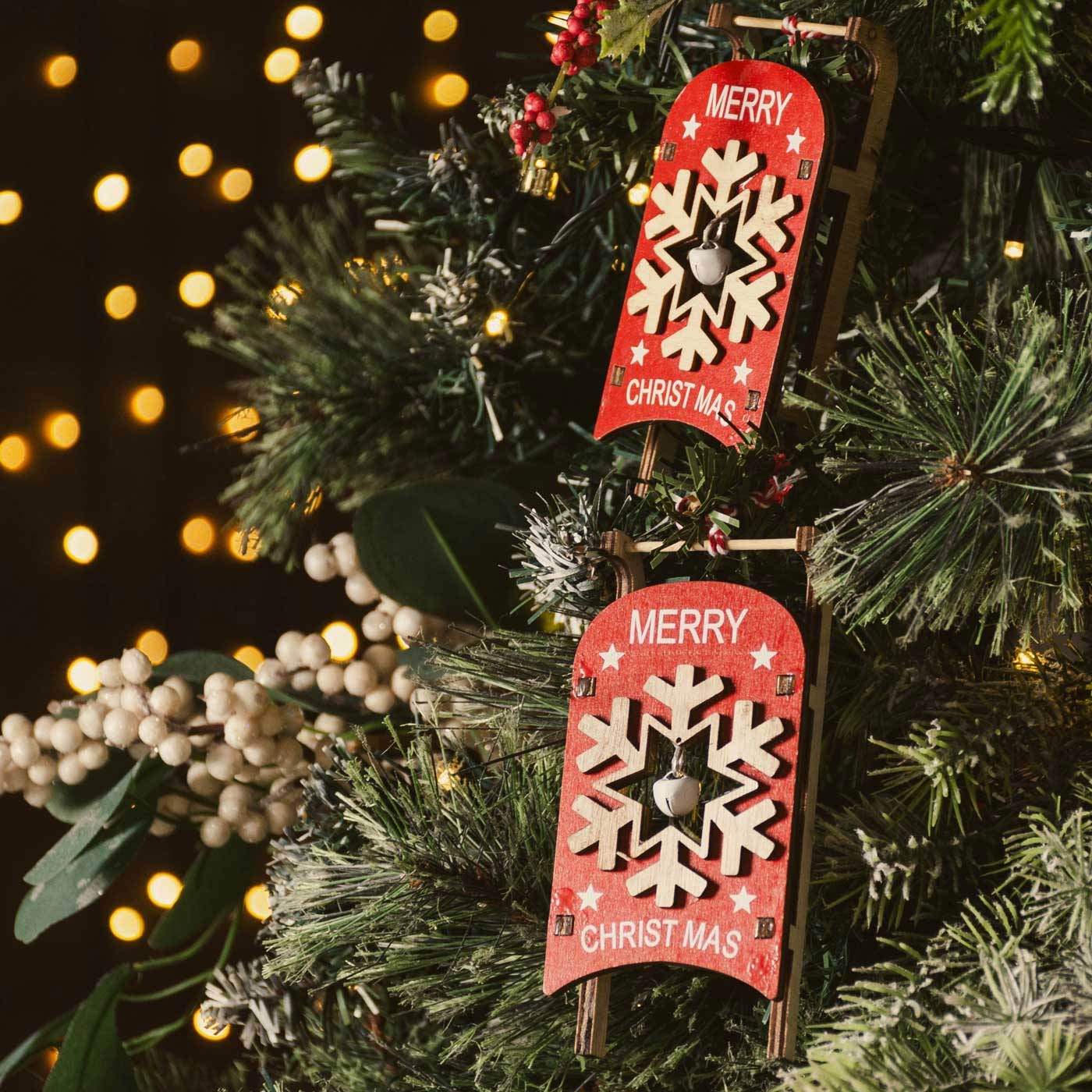 Adorno Navideño Colgante JOY Sky Rojo Adorno Navideño Colgante JOY Sky Rojo