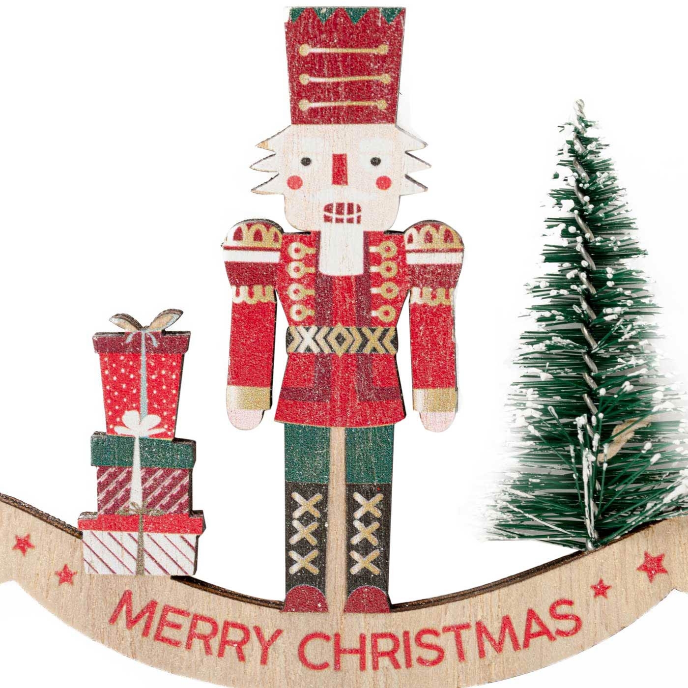 Adorno Navideño Colgante JOY Cascanuez Rojo Adorno Navideño Colgante JOY Cascanuez Rojo