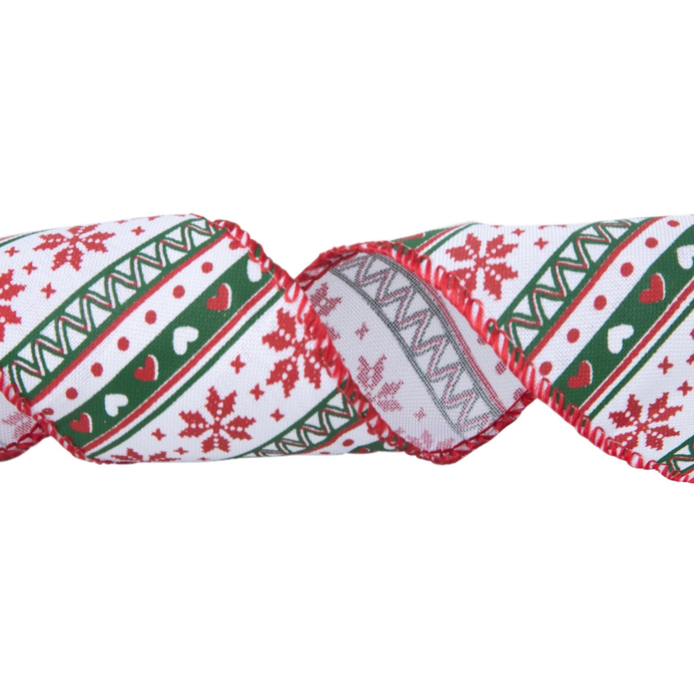 Cinta Navideña JOY Copos de Nieve Navidad Mix 6.3 cm Cinta Navideña JOY Copos de Nieve Navidad Mix 6.3 cm