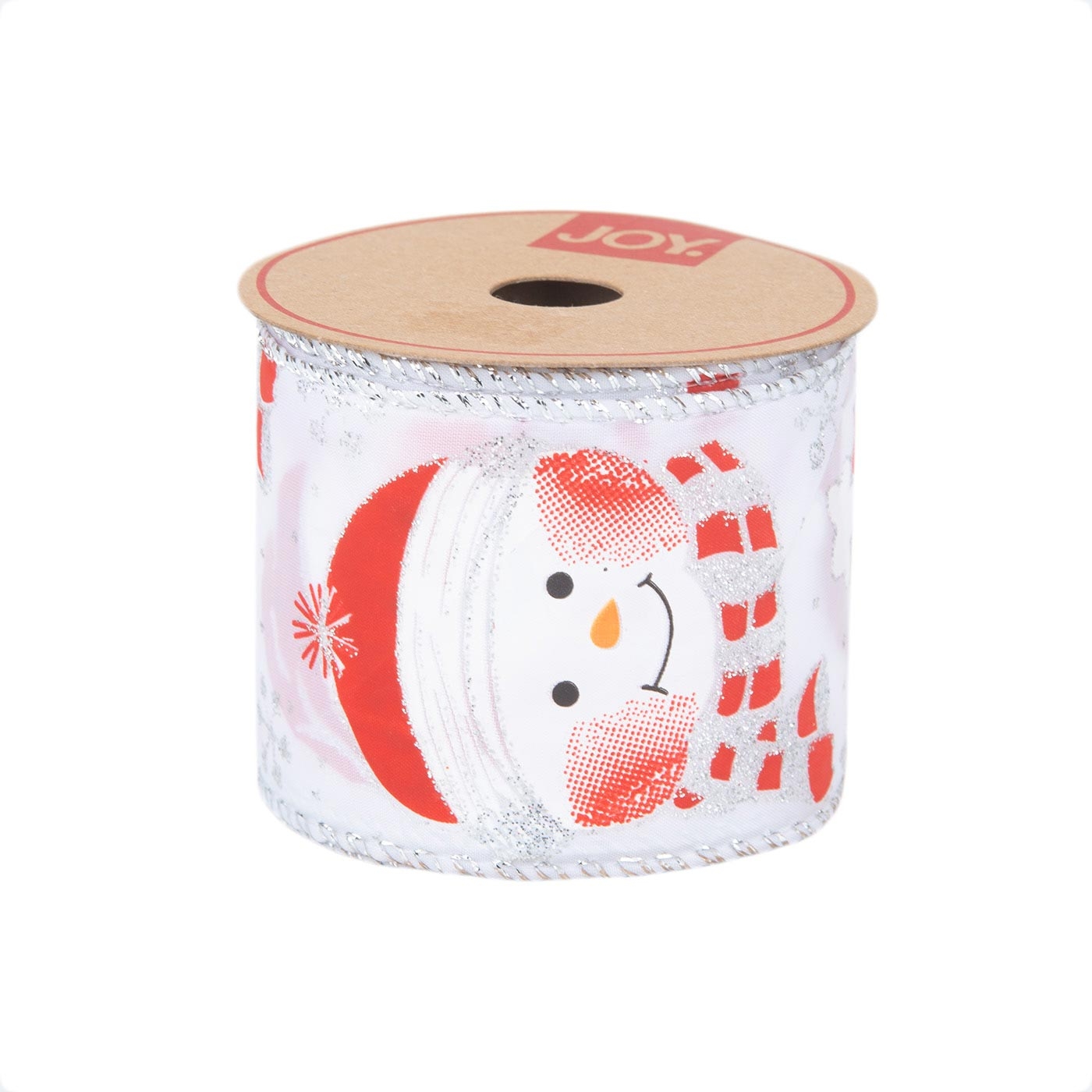 Cinta Navideña JOY Muñeco de Nieve 6.3 cm Cinta Navideña JOY Muñeco de Nieve 6.3 cm