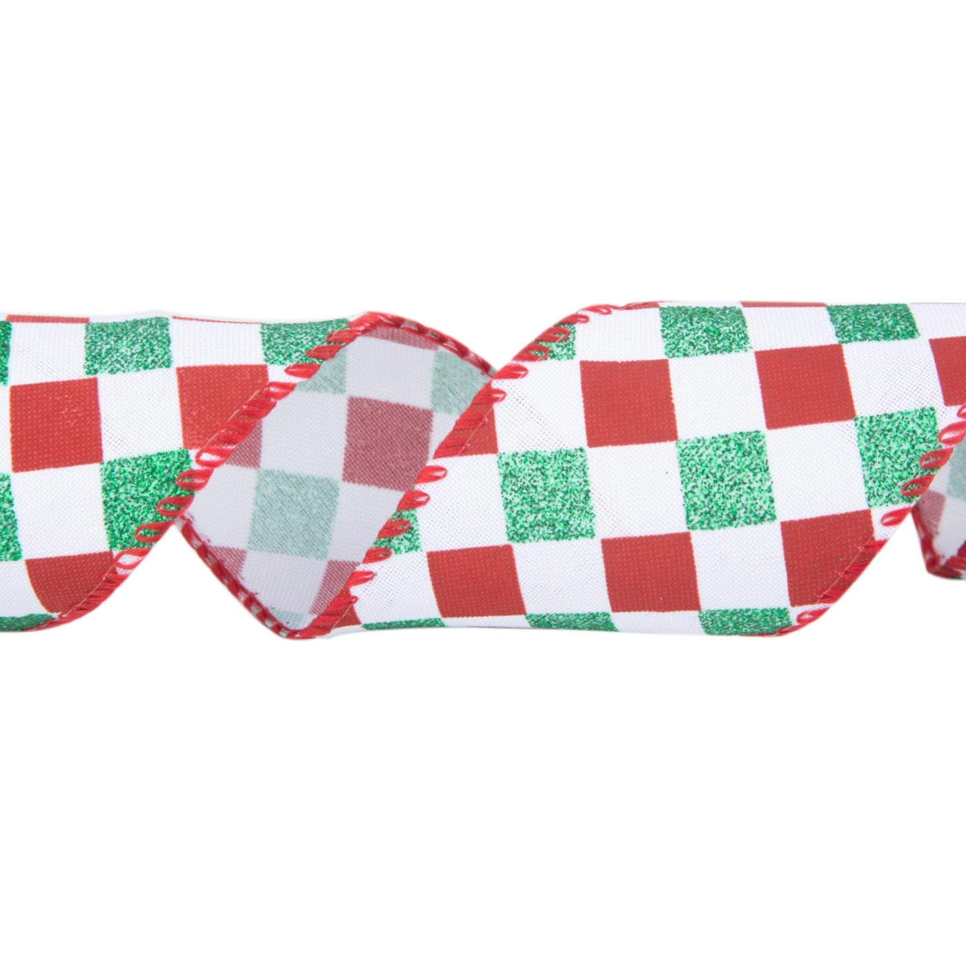 Cinta Navideña JOY Rombos Rojo/Verde/Blanco 6.3 cm Cinta Navideña JOY Rombos Rojo/Verde/Blanco 6.3 cm