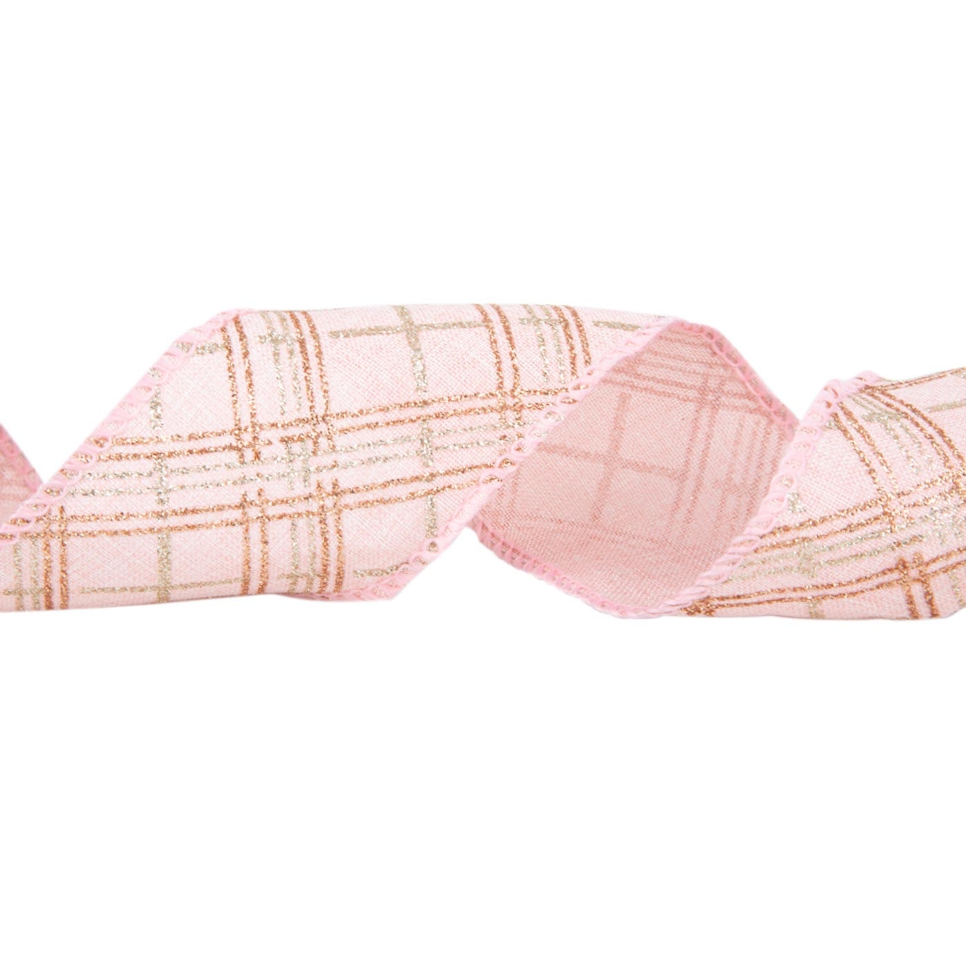 Cinta Navideña JOY Cuadros Rosados 6.3 cm Cinta Navideña JOY Cuadros Rosados 6.3 cm