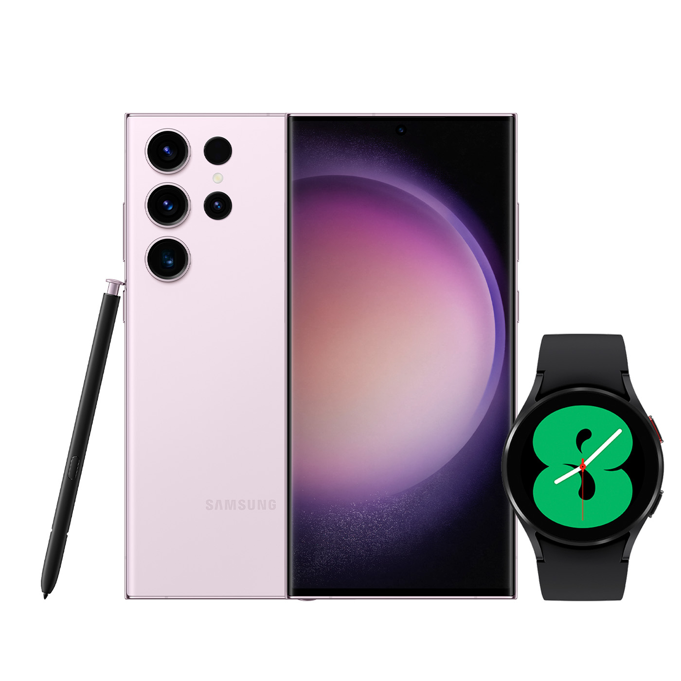 Celular SAMSUNG Galaxy S23Ultra 5G 256GB Rosado + Watch
