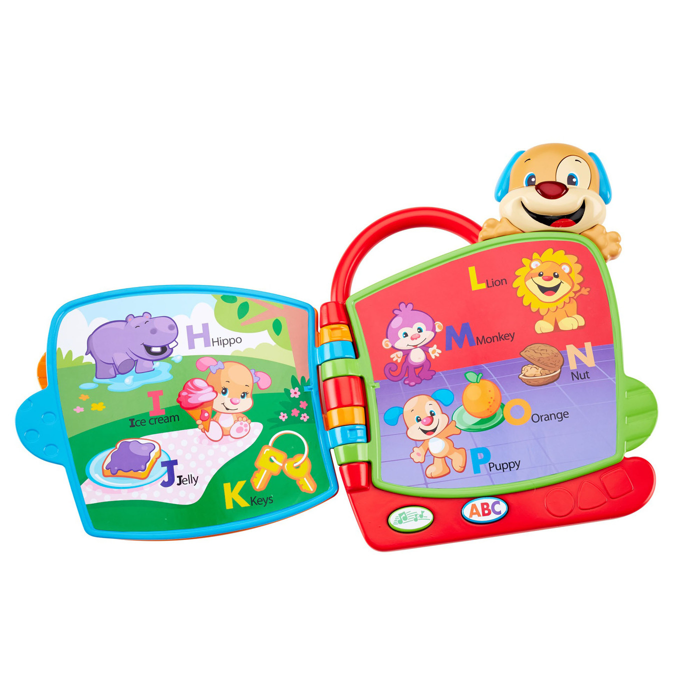 Juguete para Bebé FISHER PRICE Libro ABC de Perrito Juguete para Bebé FISHER PRICE Libro ABC de Perrito