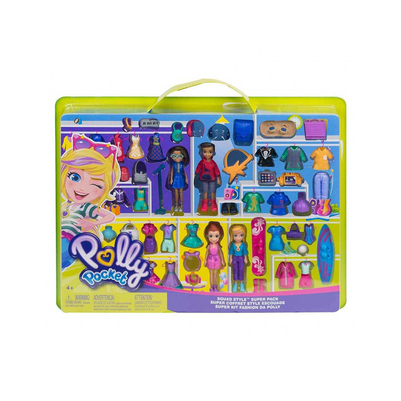 Muñeca Polly Pocket Super Colección de Modas MATTEL Muñeca Polly Pocket Super Colección de Modas MATTEL