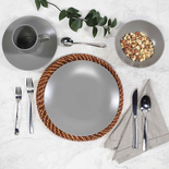 Vajilla THOMSON POTTERY 4 Puestos/16 Pizas Cerámica Mono Slate - " Vajilla THOMSON POTTERY 4 Puestos/16 Pizas Cerámica Mono Slate -