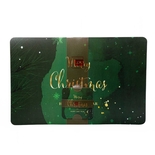 Set x 4 Individuales + 4 Portavasos JOY Feliz Navidad & Año Nuevo Verde - " Set x 4 Individuales + 4 Portavasos JOY Feliz Navidad & Año Nuevo Verde -