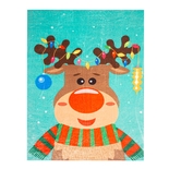 Manta en Flannel K-LINE Oso 260 grms/130 x 170 cms - " Manta en Flannel K-LINE Oso 260 grms/130 x 170 cms -