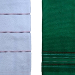 Set x 2 Toallas de Manos FATELARES Guirnalda 40 x70 cms/400 grms Blanca con Decorado y Verde con Decorado - " Set x 2 Toallas de Manos FATELARES Guirnalda 40 x70 cms/400 grms Blanca con Decorado y Verde con Decorado -