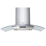 Campana Extractora HACEB 90cms Tipo Peninsula/Pared ALA Plateado - " Campana Extractora HACEB 90cms Tipo Peninsula/Pared ALA Plateado -