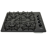 Estufa de empotrar HACEB 60cms 4 Puestos Gas Natural CG 60 ESM Negro - " Estufa de empotrar HACEB 60cms 4 Puestos Gas Natural CG 60 ESM Negro -