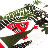 Camino de Mesa JOY Bosque Navidad 35 x 180 cm Verde/Rojo - " Camino de Mesa JOY Bosque Navidad 35 x 180 cm Verde/Rojo -