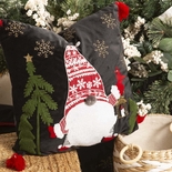 Cojín Decorativo JOY Papa Noel Navidad 45 x 45 cm Negro - " Cojín Decorativo JOY Papa Noel Navidad 45 x 45 cm Negro -