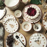 1 Plato Redondo Mediano FREE HOME Navidad 26 cm - " 1 Plato Redondo Mediano FREE HOME Navidad 26 cm -