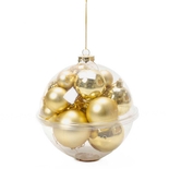 Bola de Navidad JOY Set Dorado 6 cm - " Bola de Navidad JOY Set Dorado 6 cm -