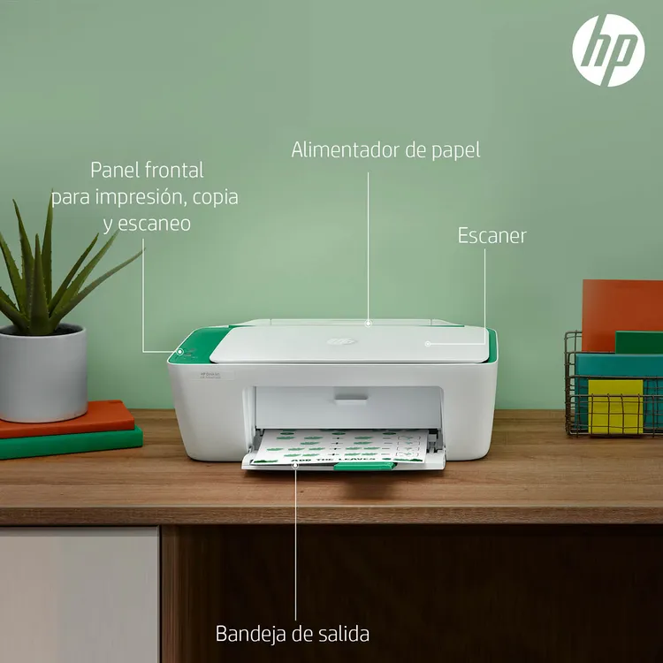 Impresora Multifuncional HP 2375 DeskJet Ink Advantage Blanco