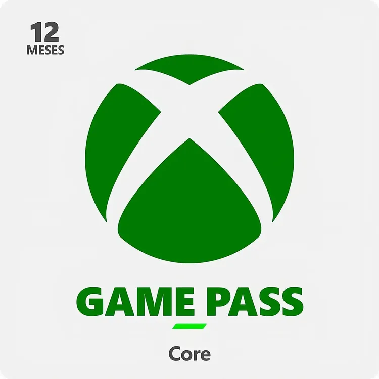 Pin Virtual Xbox Game Pass Core 12 meses